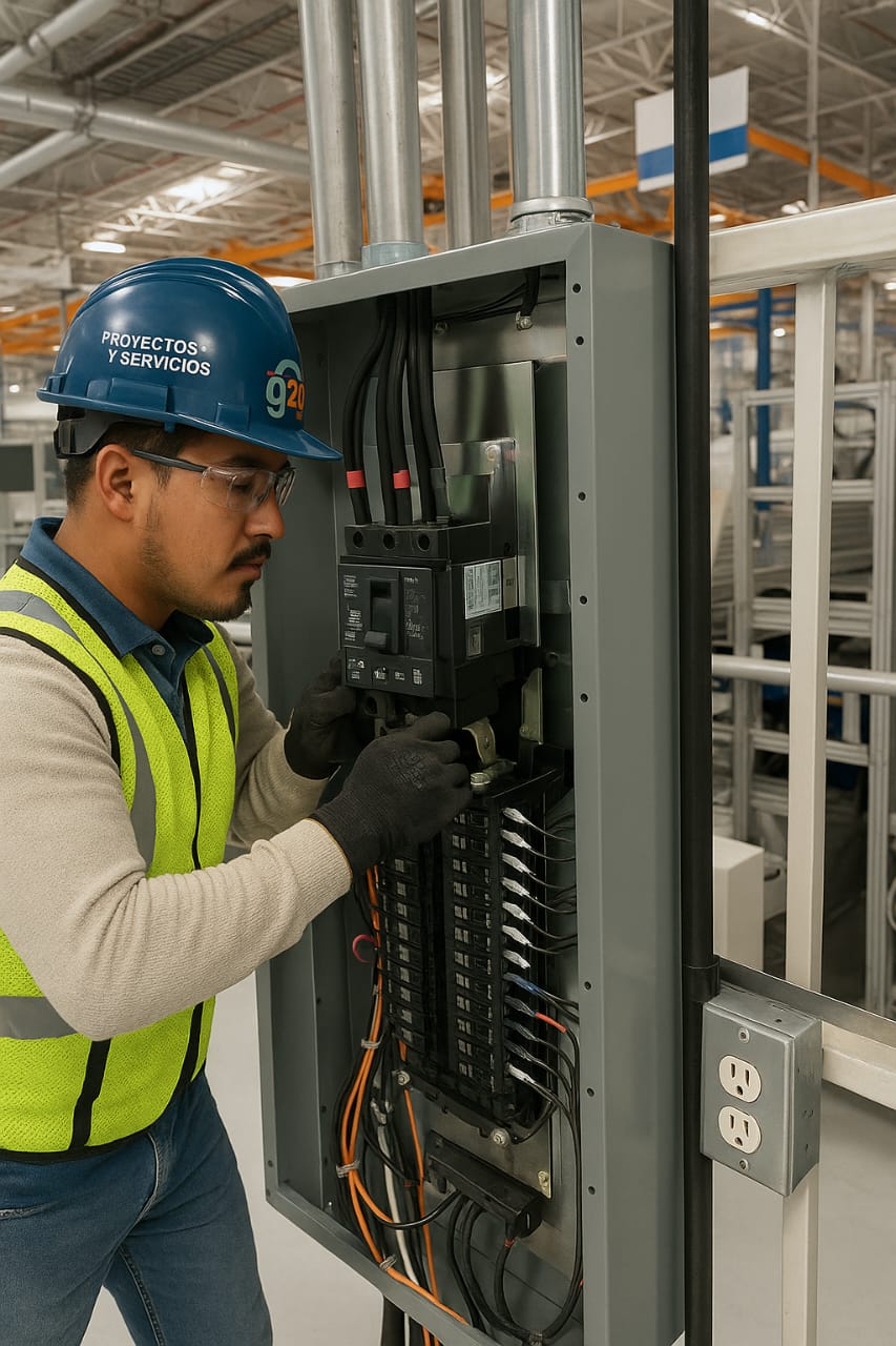 Instalación y mantenimiento a tableros eléctricos